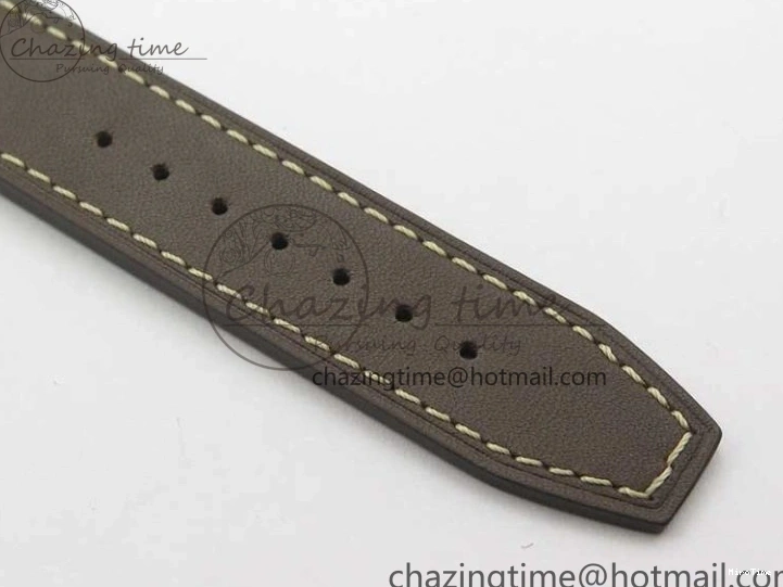 MIROTIME 0323 Mark XVIII IW327006 Titanium V7F 1:1 Best Edition Black Dial on Brown Leather Strap A Attractive 7080